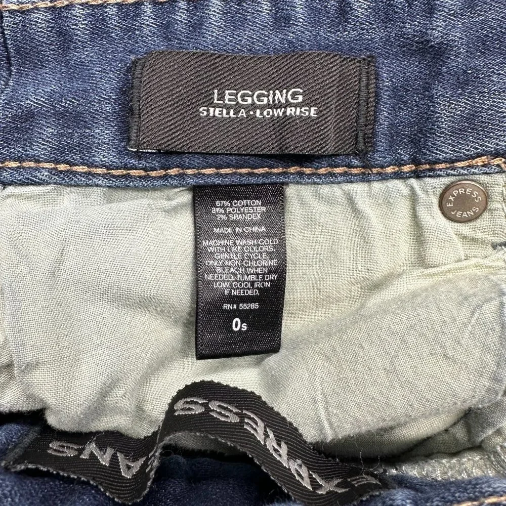 Express Jeans Stella Low Rise Legging (0s) - Picture 11 of 11